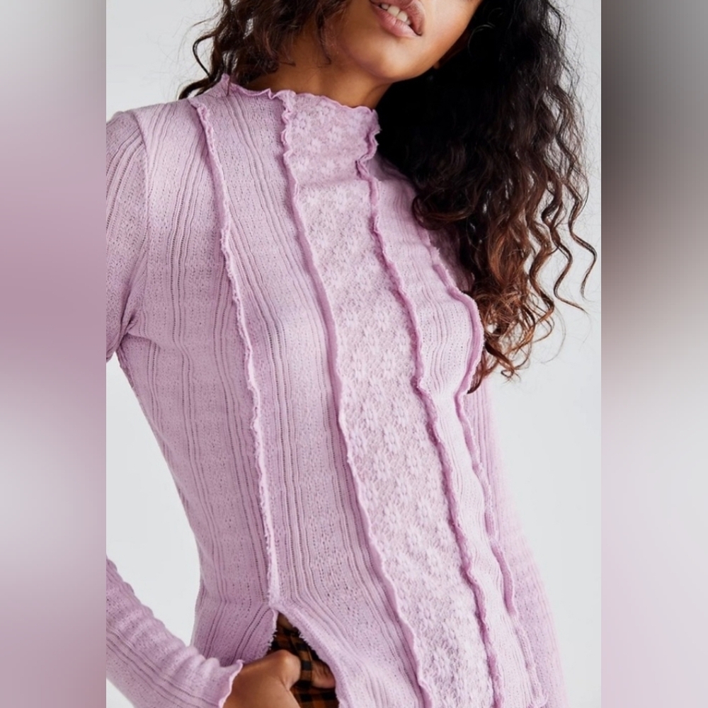 Free People Lula Top/Moonlit Orchid - Picture 2 of 16